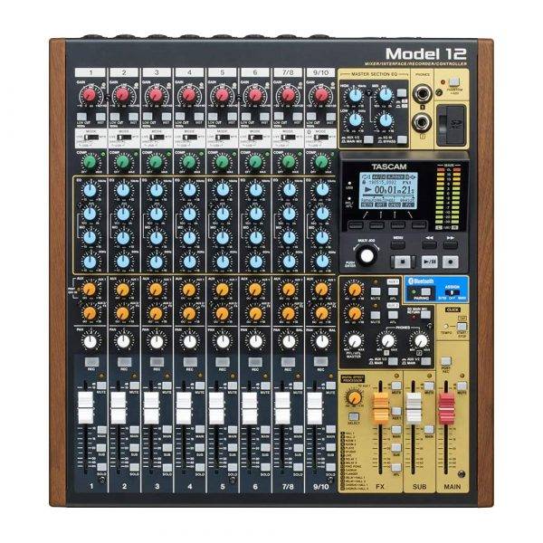 TASCAM Model 12 10-ch Digital Mixer,12-ch Multitrack Recorder