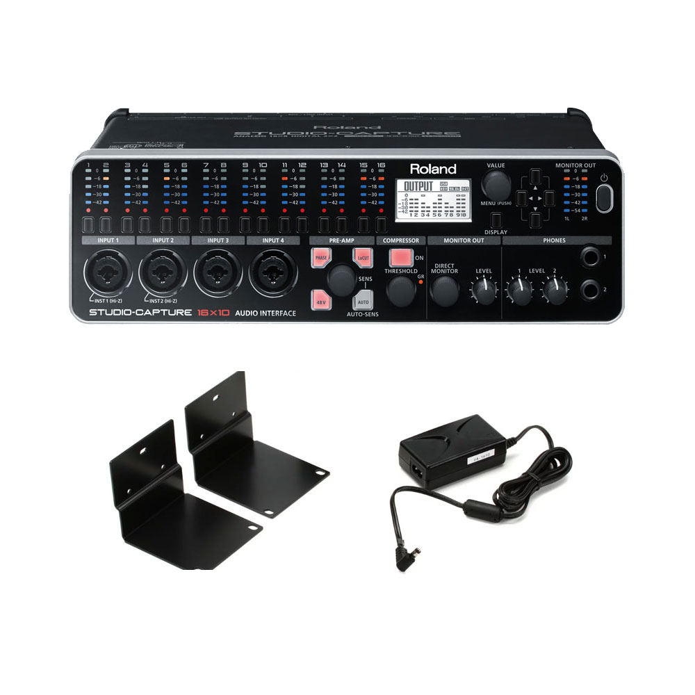 Roland STUDIO-CAPTURE オーディオインターフェイス 本体 パソコンによる本格的な音楽制作をサポートする「USBオーディオ