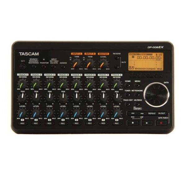 Tascam DP-008EX 8-track Digital Studio and SD Recorder