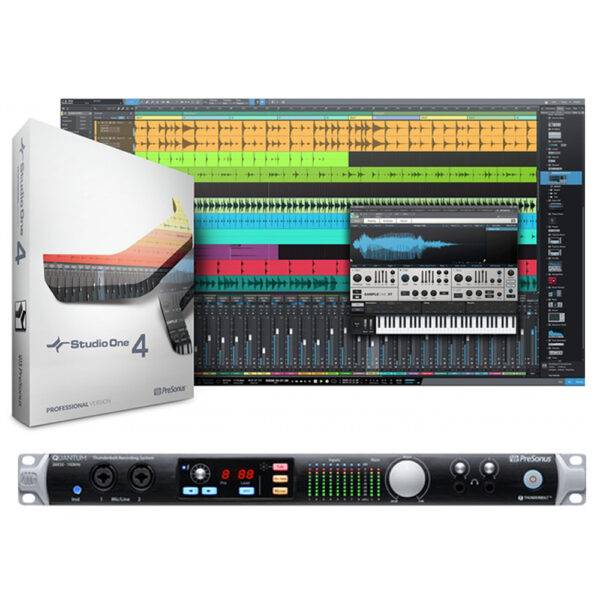 Presonus Quantum 26×32 Thunderbolt 2 Audio Interface with Studio One 4