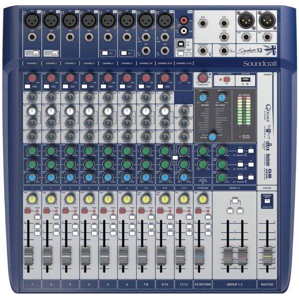 Soundcraft Signature 12 Mixer w/Effects Refurbished