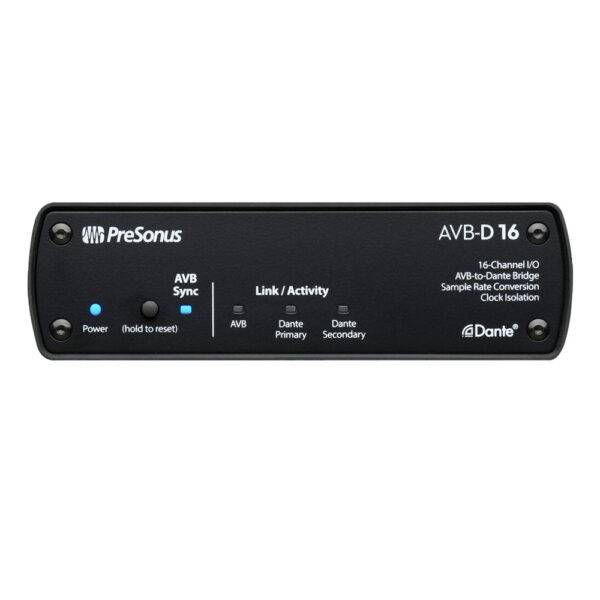 PreSonus AVB-D16 16-ch I/O AVB to Dante Bridge