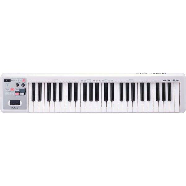 Roland A-49 49-key MIDI Keyboard Controller White Open Box