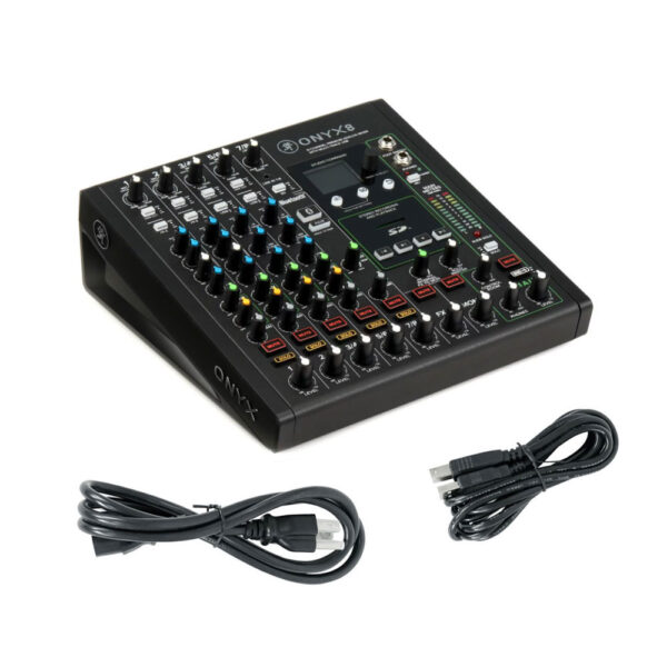 Mackie Onyx8 8-channel Analog Mixer with Multi-Track USB