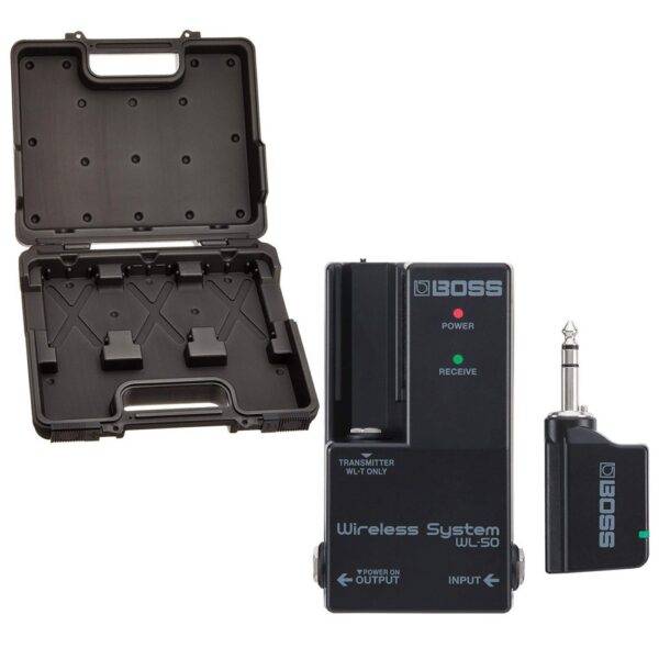 Boss WL-50 Wireless Instrument System With BCB-30 Pedalboard Bundle