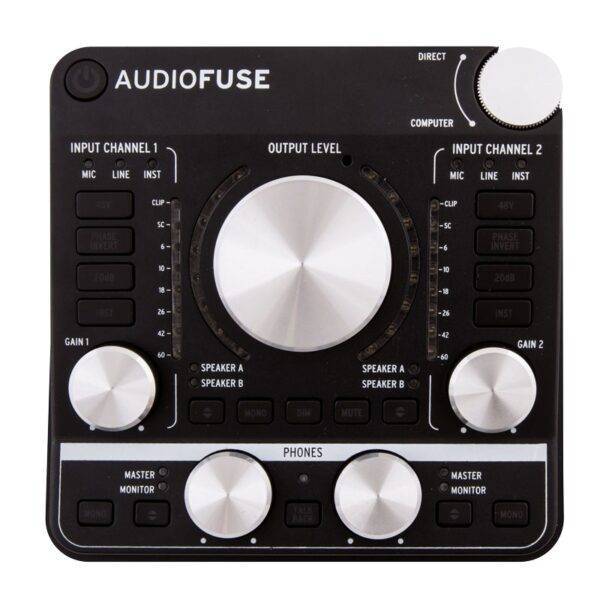 Arturia AudioFuse 14 x 14 USB Audio Interface Deep Black