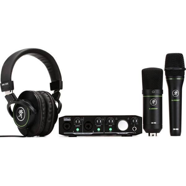 Mackie Producer Bundle with USB Audio Interface and Microphones