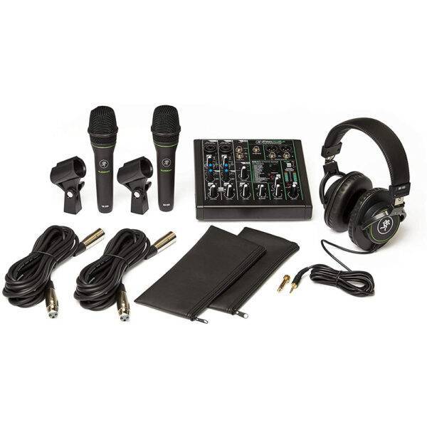 Mackie Performer Bundle with Mixer, Microphones and Headphones