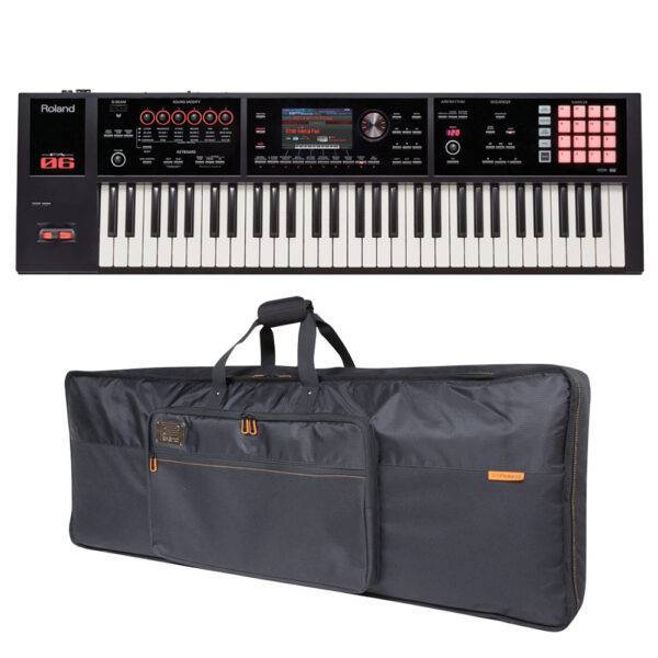 Roland FA-06 61-key Music Workstation & CB-B61 Keyboard Bag Bundle