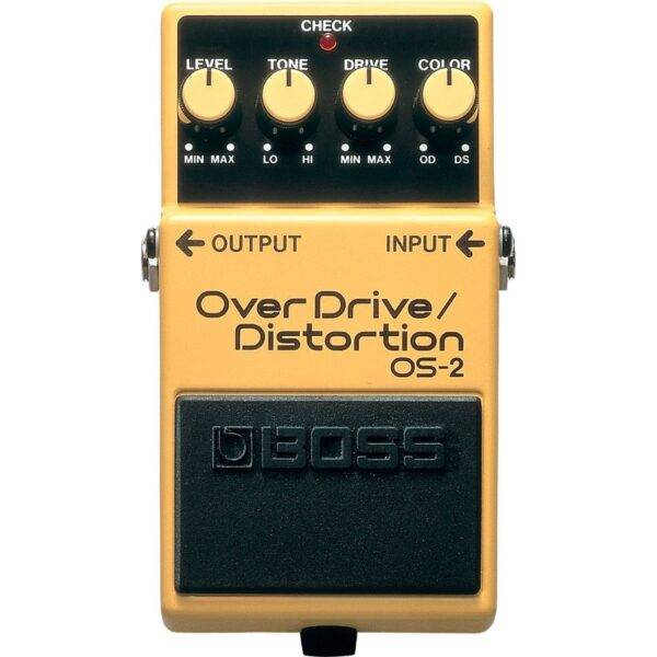 Boss OS-2 Overdrive/Distortion Guitar Effects Pedal Used