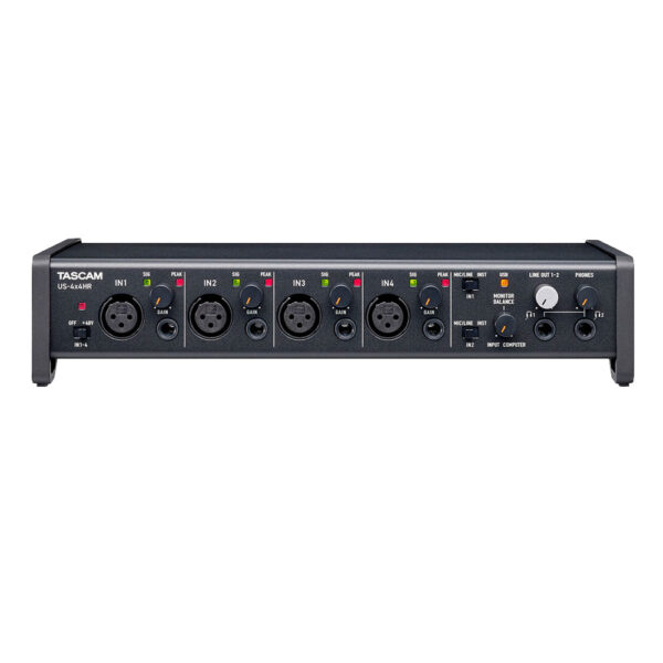 TASCAM US-4x4HR 4-in 4-out USB-C Audio Interface