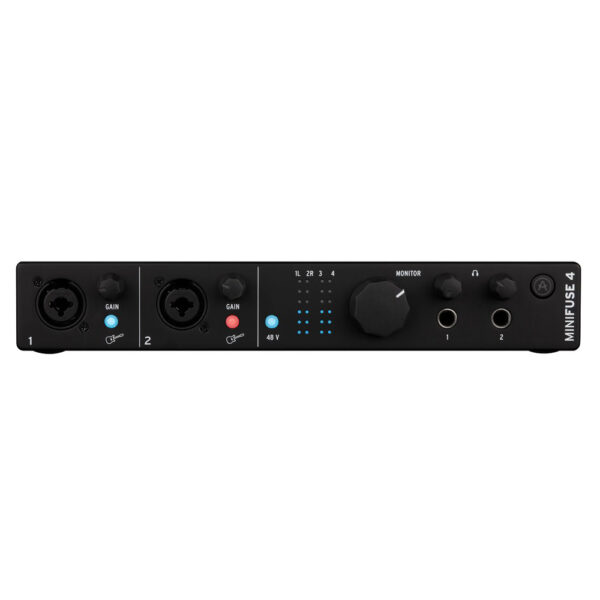 Arturia MiniFuse 4 4-in/4-out USB-C Audio Interface – Black