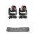 2 x Chauvet Intimidator Spot 375Z IRC Moving-head Spot with Obey 10