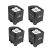 Chauvet Freedom Par Quad-4 LED Lighting Fixture 4-Pack