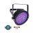 CHAUVET DJ EZpar 64 RGBA LED PAR Black with Wireless Earbuds