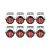 Chauvet SlimPAR Pro Q USB Wireless DMX RGBA LED Wash Light 8-Pack