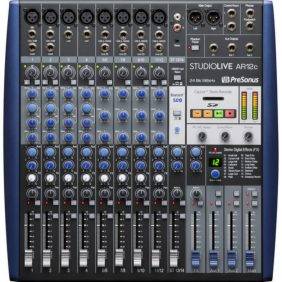 PreSonus StudioLive AR12c 12-Channel Hybrid Digital/Analog Mixer