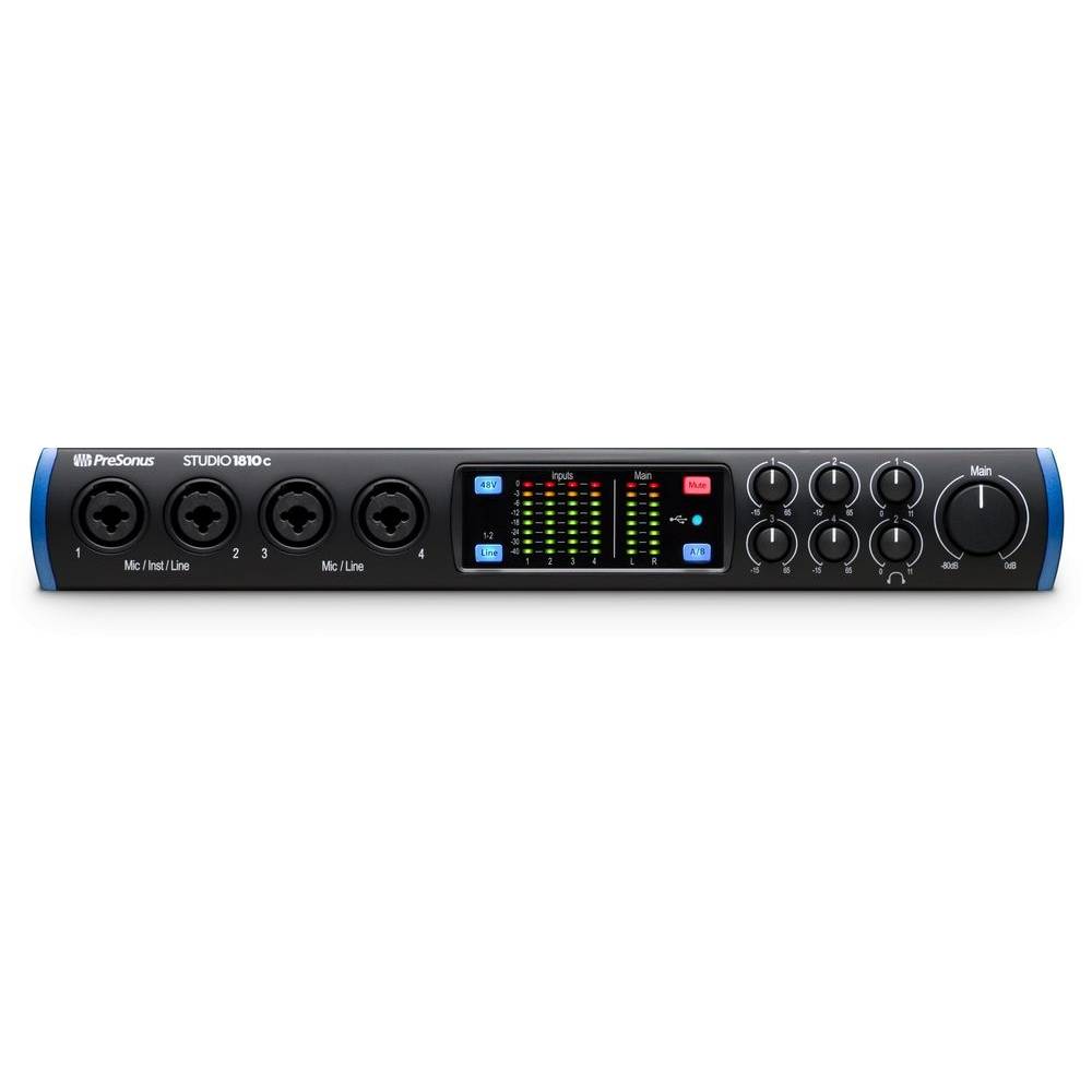PreSonus Studio 1810c 18x8 USB TypeC Audio MIDI Interface