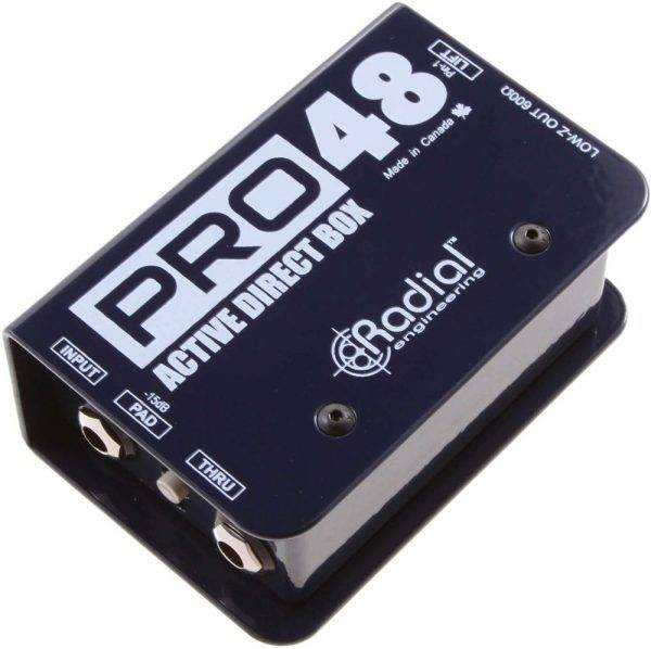 Radial Pro48 Active 48-Volt Compact Direct Box Used
