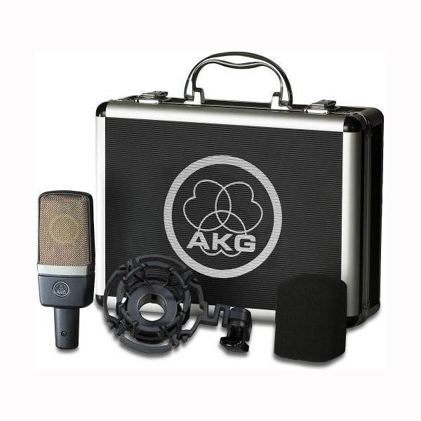 AKG C 214 Studio Cardioid Condenser Microphone GigaSonic