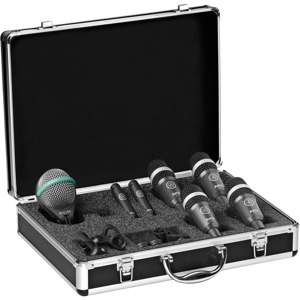 AKG Drum Set Concert 1, Drum Microphone Set GigaSonic