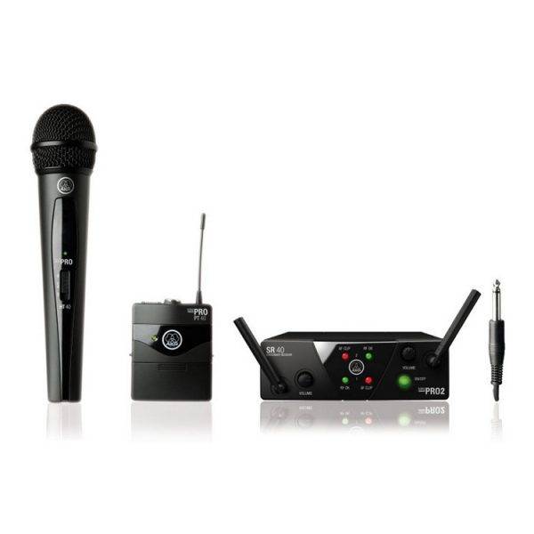 AKG WMS40 Mini2 Dual Vocal & Instrumental Set Wireless Mic System