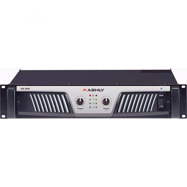 Ashly KLR-2000 Power Amp 2 x (1,000W @ 2) (600W @ 4) (350W @ 8) Ohms