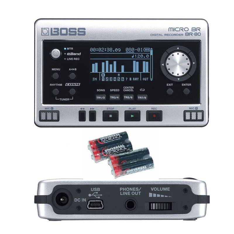 Buy Boss Micro Br Br 80 W 4 Free Universal Electronics Batteries Buy Online Gigasonic Com At Low Price Buy Boss Micro Br Br 80 W 4 Free Universal Electronics Batteries Buy Online Gigasonic Com At Low Price