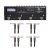 Boss MS-3 Multi Effects Switcher w/4 RIC-BPC Black Series Instr Cables