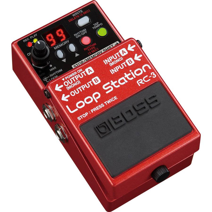 Buy Boss RC3 Compact Phrase Recorder Stereo Loop Pedal at low price