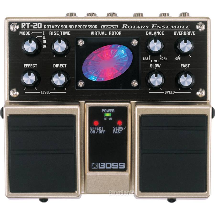 BOSS RT-20 Rotary Ensemble Pedal | GigaSonic