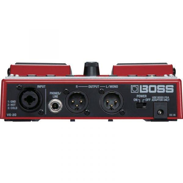BOSS VE-20 Vocal Processor Effects Pedal