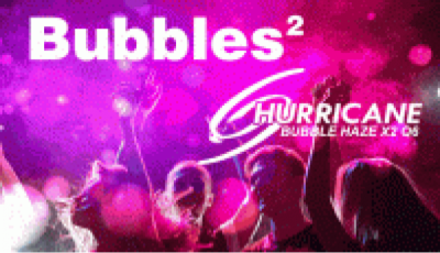 New Chauvet Bubble Haze X2 Q6 New Chauvet Bubble Haze X2 Q6