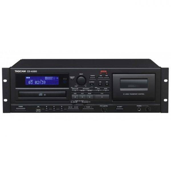 Tascam CD-A580 CD, USB and Cassette Player/Recorder