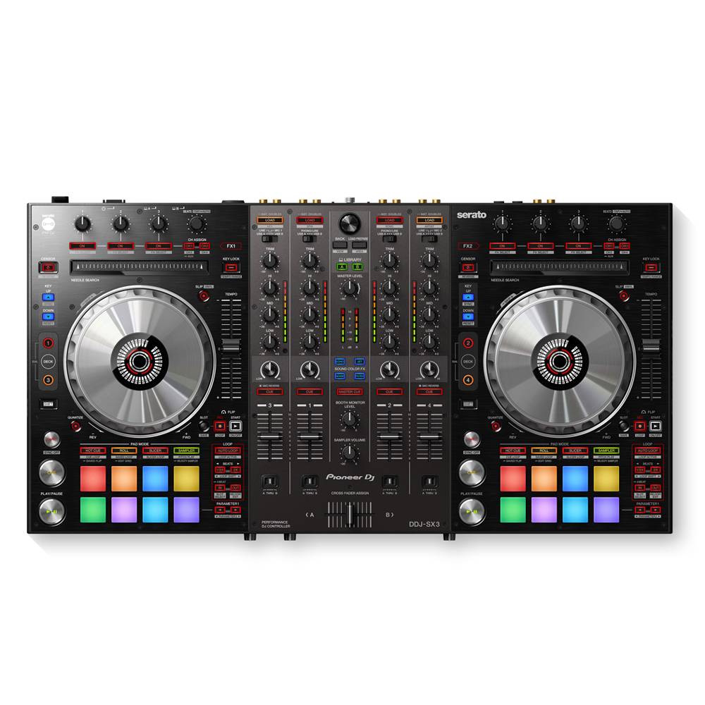 Pioneer DDJ-SX3 4 Channel DJ Controller for Serato DJ Pro