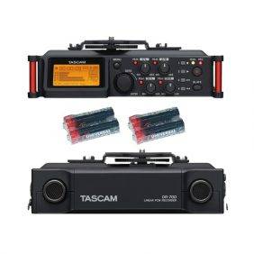 Tascam DR-70D Audio Recorder w/4 Universal Electronics AA Batteries