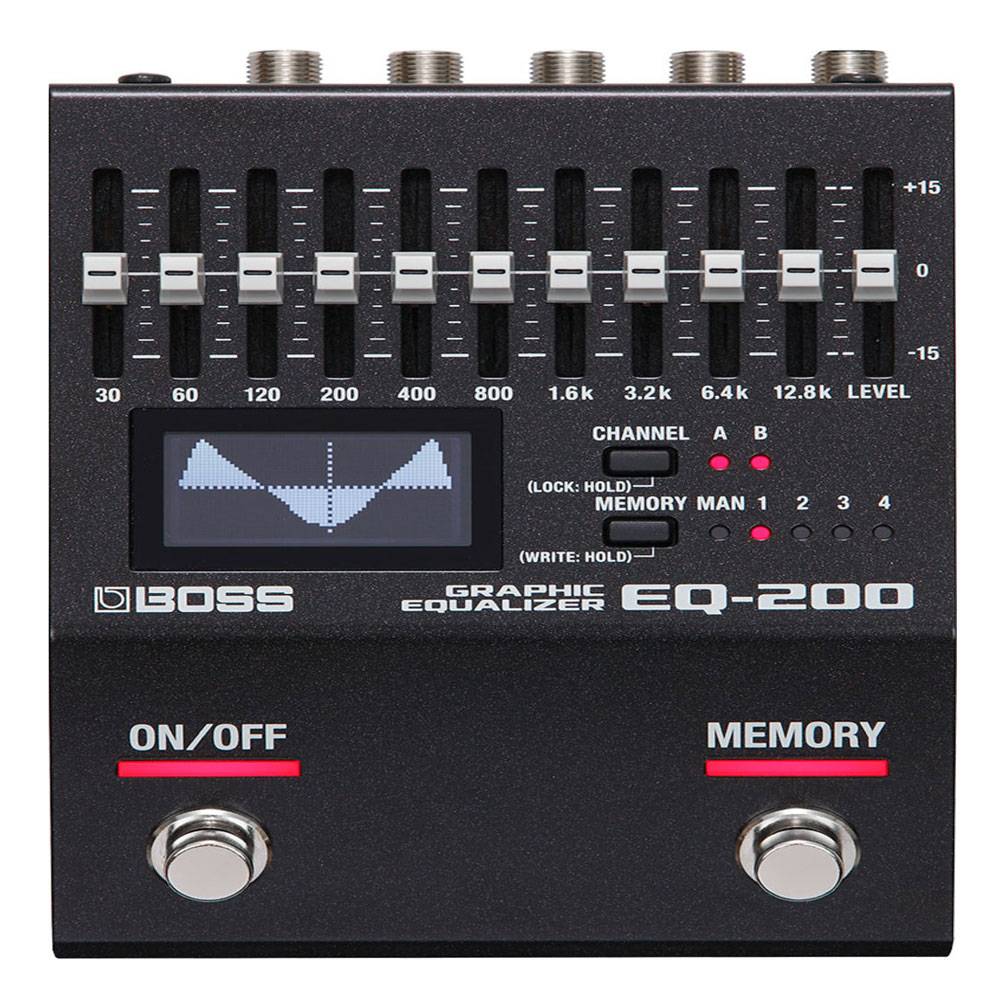 Boss EQ200 Graphic Equalizer 200 Series Effects Pedal
