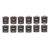 CHAUVET DJ EZWedge Tri Battery-Powered RGB LED Wash Light 12-Pack