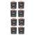 CHAUVET DJ EZWedge Tri Battery-Powered RGB LED Wash Light 8-Pack