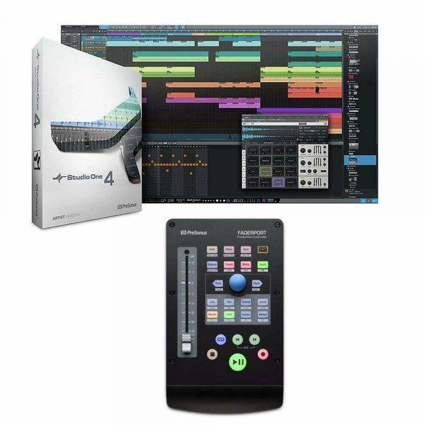 PreSonus Faderport V2 USB Controller with Studio One Recording Software