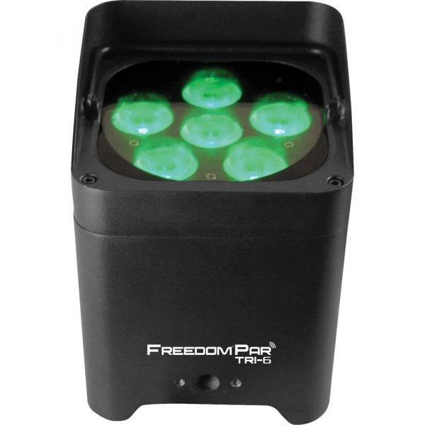 Chauvet Freedom Par Tri-6 LED PAR Lighting Fixture with IRC-6 Remote