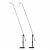 Audix MicroBoom MB5050 50″ Carbon Fiber Boom System (2-Pack)