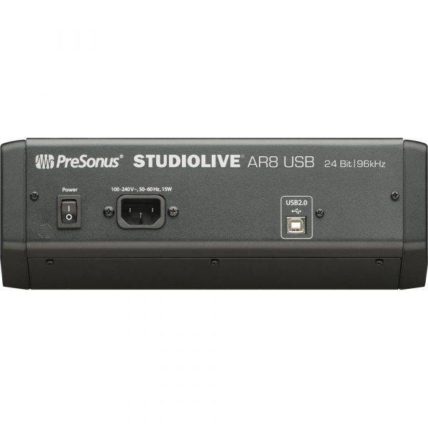 PreSonus StudioLive AR8 USB 8-ch Hybrid Performance & Recording Mixer