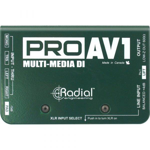 Radial Engineering ProAV1 Audio/Video Passive Direct Box