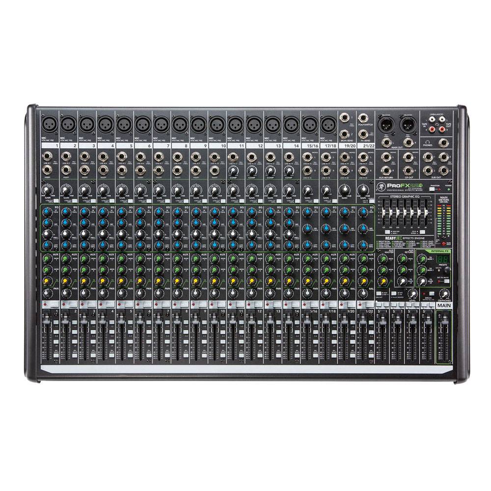 Mackie ProFX22v2 22 Channel 4-Bus Effects Mixer with USB