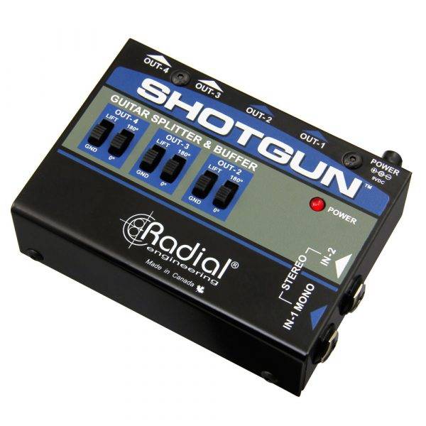 Radial Engineering Shotgun 4-channel Guitar Amp Driver