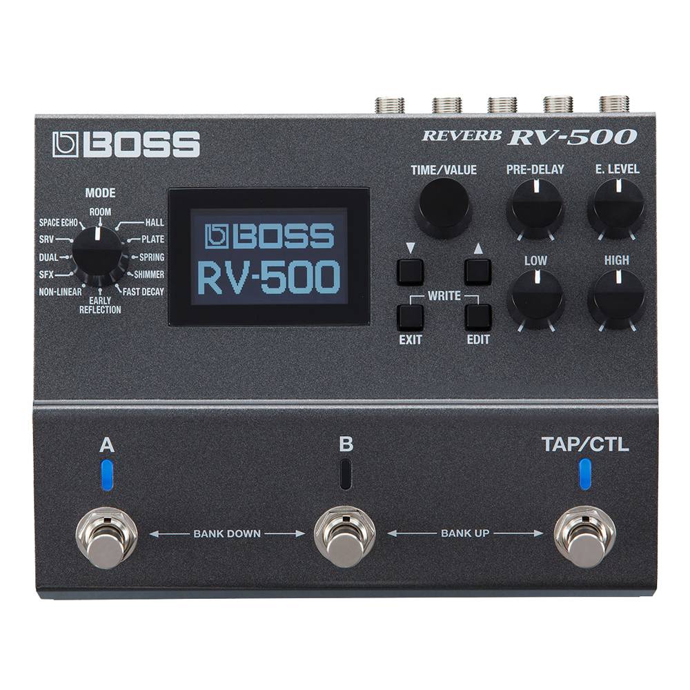 BOSS RV500, Reverb Pedal, Multi Effects Pedal GigaSonic