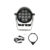 CHAUVET DJ SlimPAR Pro H USB Wireless DMX RGBAW+UV LED Wash Light Black