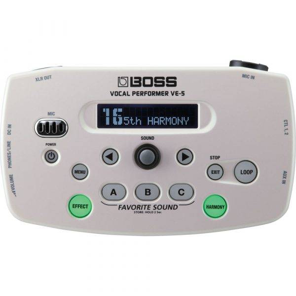 BOSS VE-5 Vocal Performer Effects Processor (White)