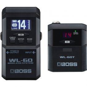 BOSS WL-60 Wireless Guitar System for Electric Guitars and Basses